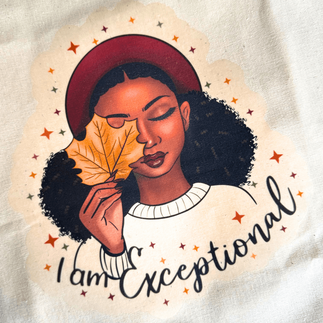 I am exceptional Tote bag