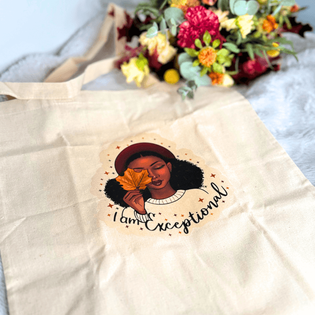 I am exceptional Tote bag