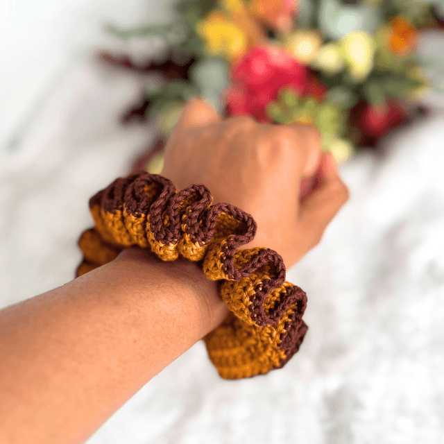 Élastique en crochet fait main